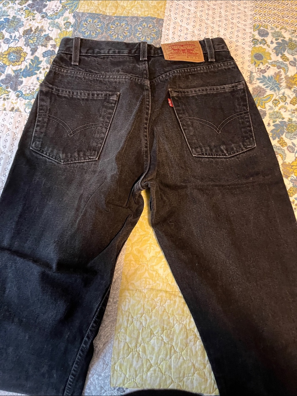 Levi's Black boot cut Jeans
